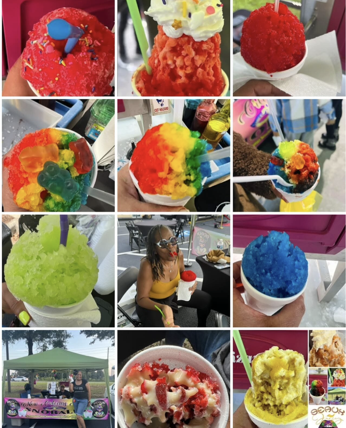 Close-up fluffy shaved ice topped with sweet syrups